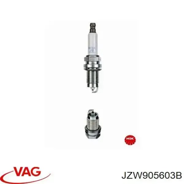 Świeca zapłonowa VAG JZW905603B cena, od 6,32 USD