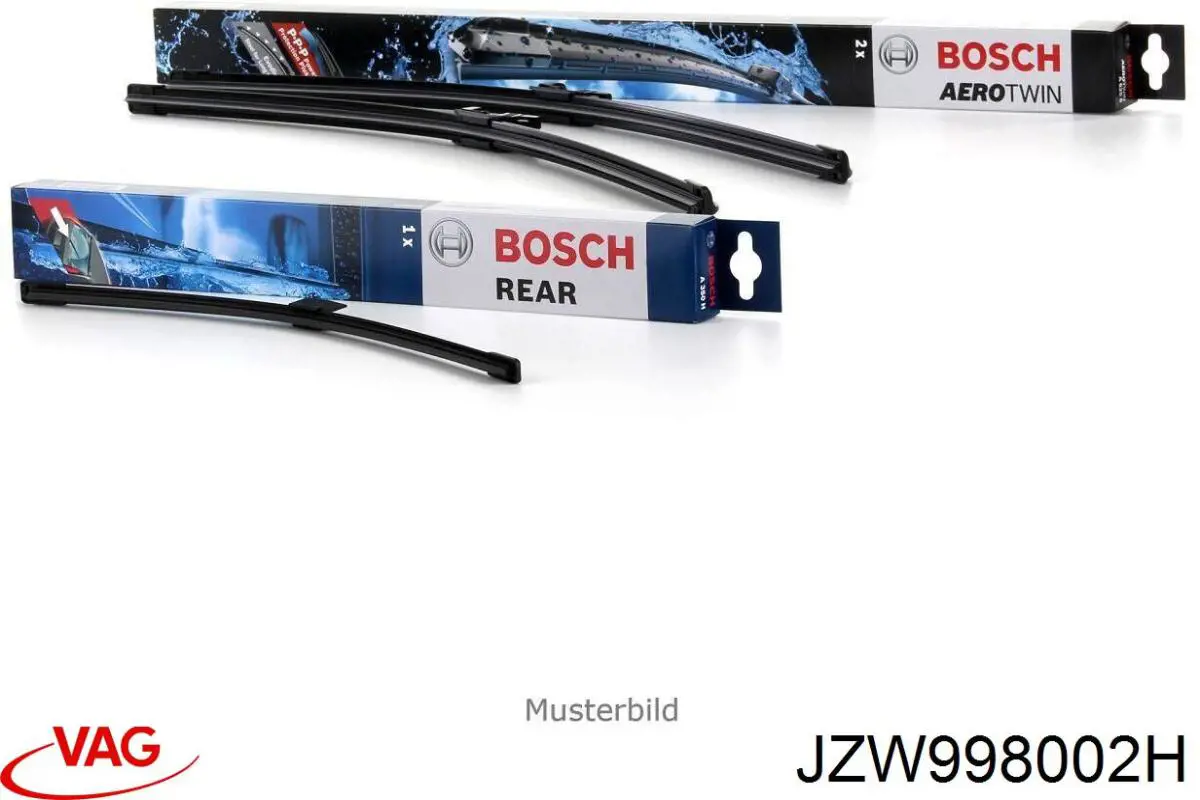 Do koszyka JZW998002H VAG Pióro wycieraczki szyby przedniej, zestaw (2 szt.)