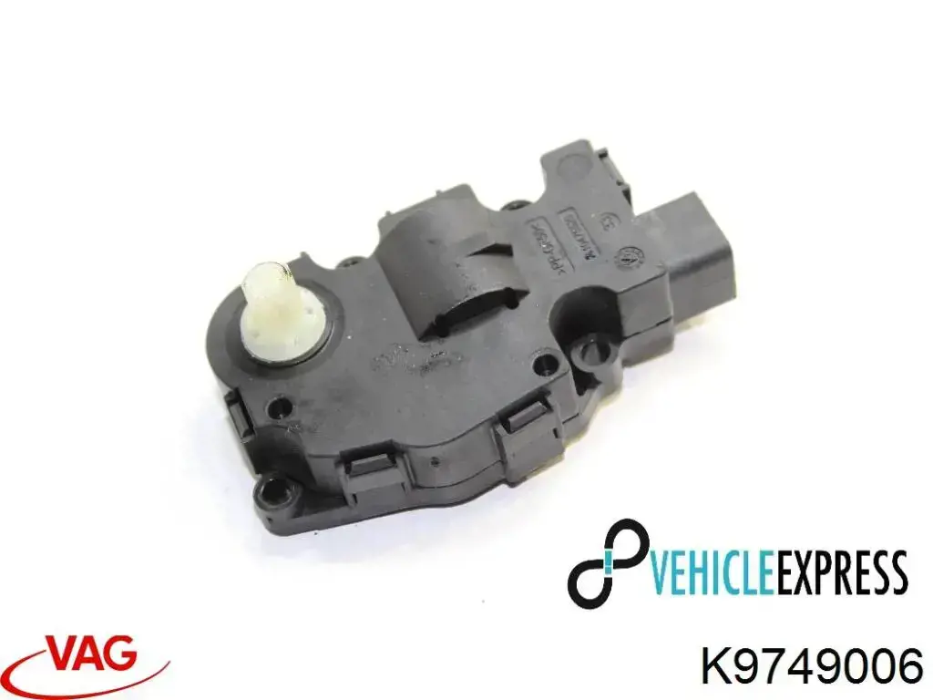 Do koszyka K9749006 VAG Silniczek sterujący klapą recyrkulacji powietrza