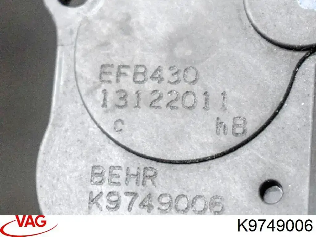 Silniczek sterujący klapą recyrkulacji powietrza VAG K9749006 cena, od 169,59 zł