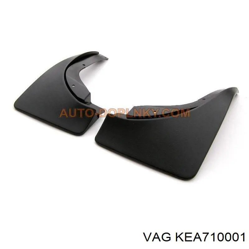 Chlapacze tylne, komplet do Skoda Fabia II 5J2, 542, 572, 582