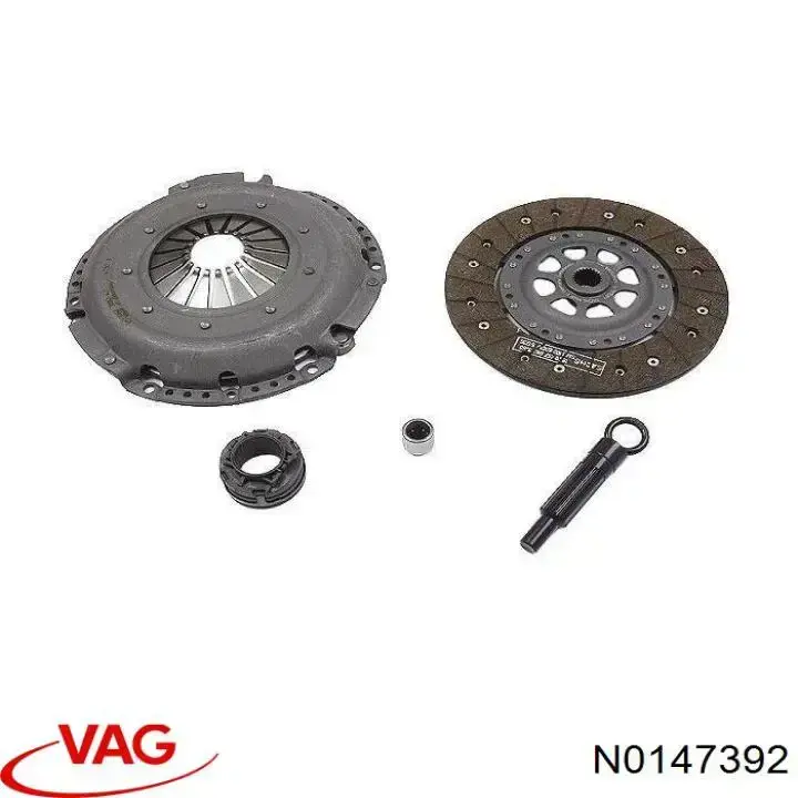 Do koszyka N0147392 VAG Śruba głowicy cylindrów