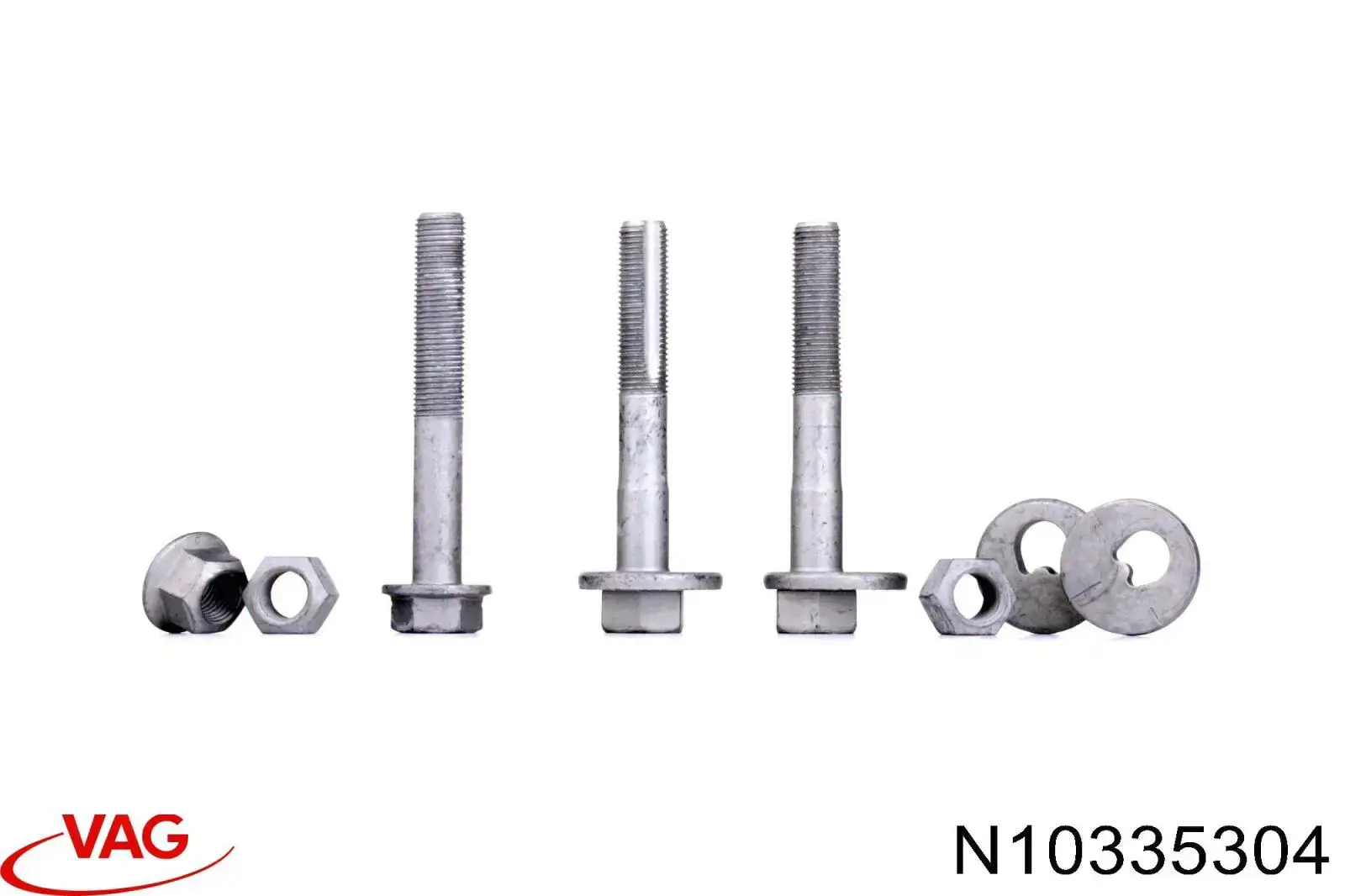 Nakrętka śruby do mocowania przedniego wahacza dolnego VAG N10335304 cena, od 5,16 USD