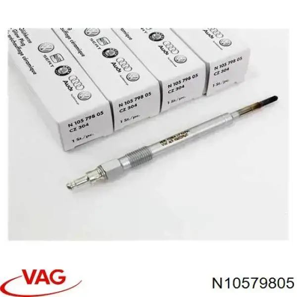 N10579805 VAG Świeca żarowa