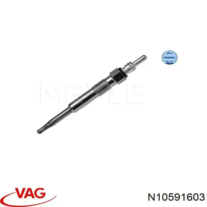 Świeca żarowa VAG N10591603 cena, od 18,71 USD