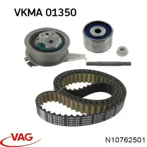 Pasek rozrządu, zestaw VAG N10762501 cena, od 5,07 USD