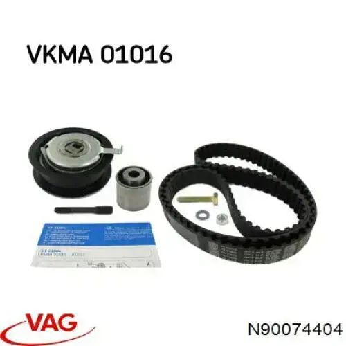 N90074404 VAG Pasek rozrządu, zestaw