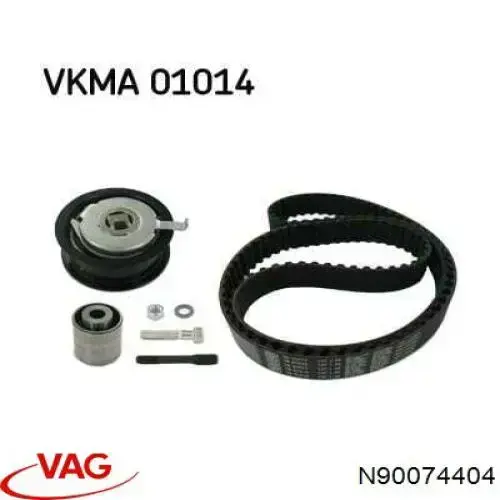 Pasek rozrządu, zestaw VAG N90074404