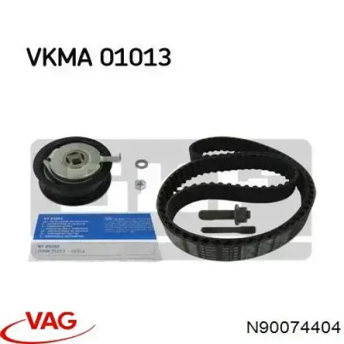 Pasek rozrządu, zestaw VAG N90074404 cena, od 0,25 USD