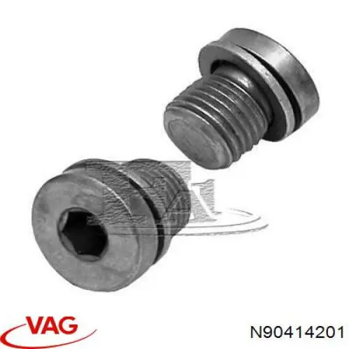 Korek miski automatycznej skrzyni biegów VAG N90414201 cena, od 4,23 USD