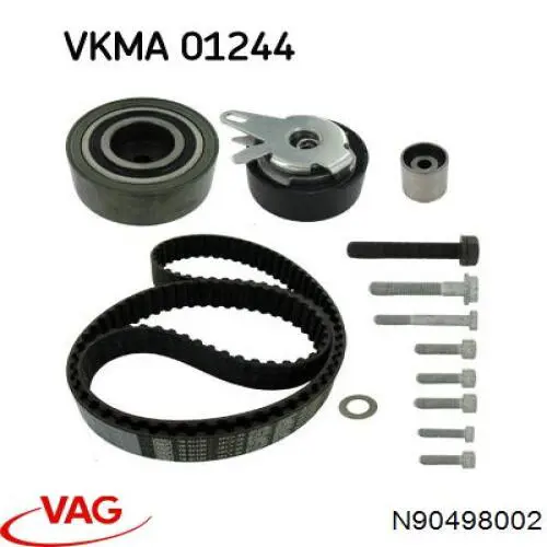 Śruba koła pasowego wału korbowego VAG N90498002 cena, od 13,37 USD