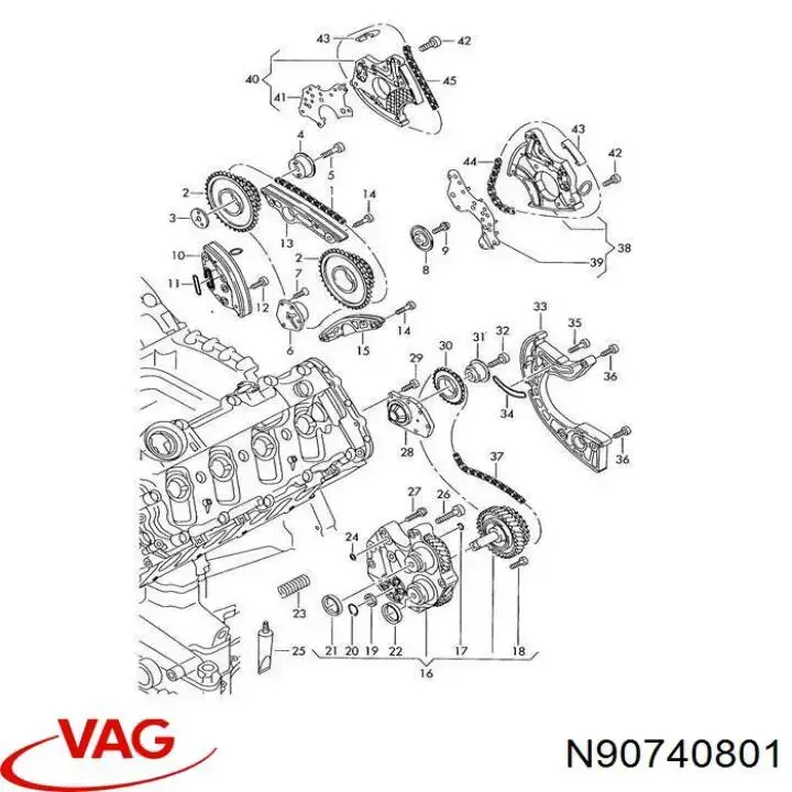 Pierścień zabezpieczający rurkę chłodzącą automatycznej skrzyni biegów VAG N90740801 cena, od 2,97 USD