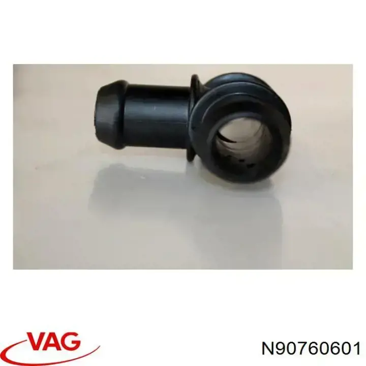Do koszyka N90760601 VAG Kołnierz układu chłodzenia (trójnik)