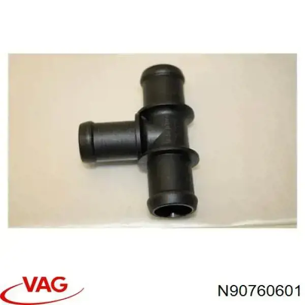 N90760601 VAG Kołnierz układu chłodzenia (trójnik)