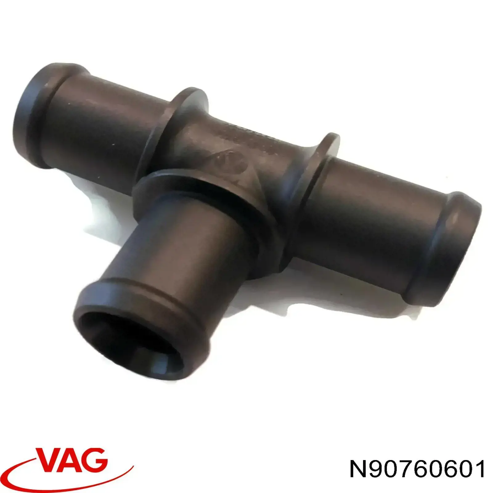 Kołnierz układu chłodzenia (trójnik) VAG N90760601 cena, od 5,81 USD