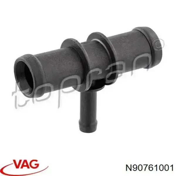 Kołnierz układu chłodzenia (trójnik) VAG N90761001 cena, od 5,79 USD