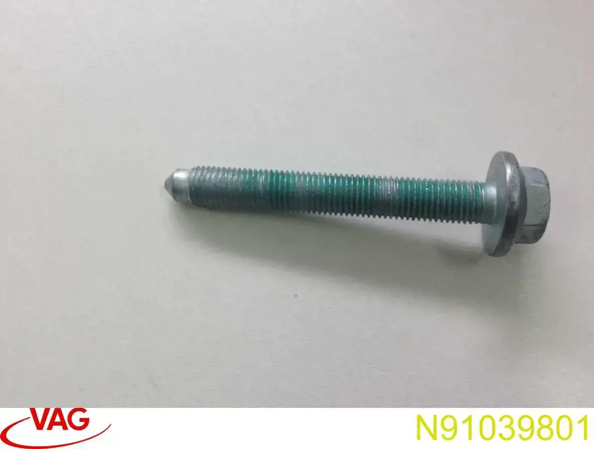 N91039801 VAG Śruba mocowania wahacza przedniego, dolnego