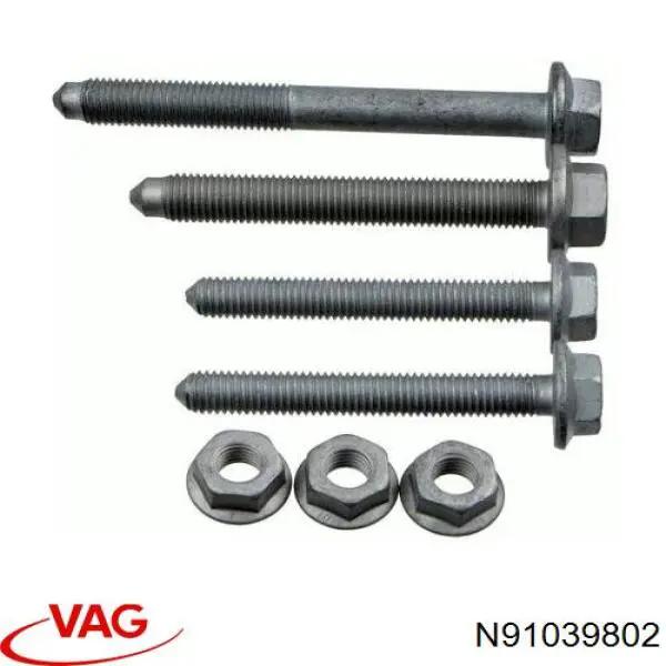Śruba mocowania wahacza przedniego, dolnego VAG N91039802 cena, od 2,26 USD