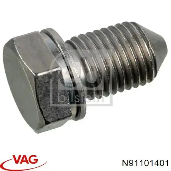 Korek miski olejowej silnika VAG N91101401 cena, od 3,55 USD