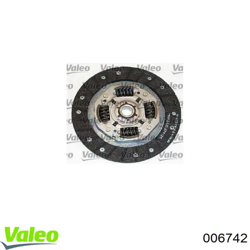 Zestaw sprzęgła (3 części) 006742 VALEO