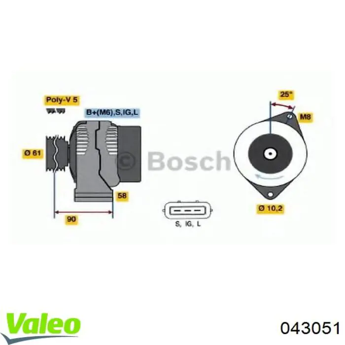 Reflektor lewy Peugeot/Citroen 6208A0 cena, od 127,69 USD
