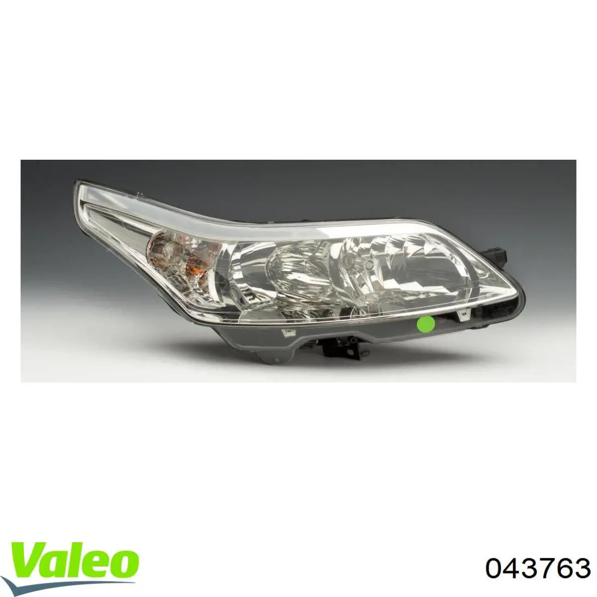 Reflektor prawy 043763 VALEO