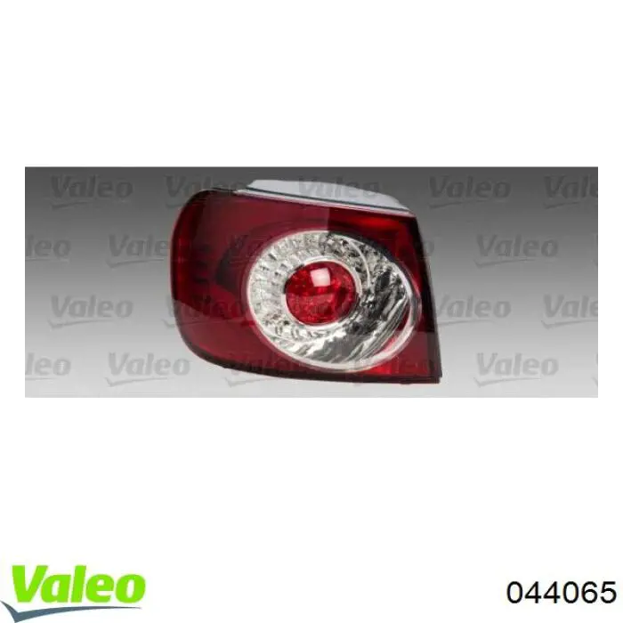 Lampa zespolona tylna lewa zewnętrzna VALEO 044065 cena, od 158,34 USD