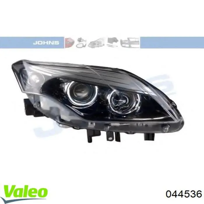 Do koszyka 044536 VALEO Reflektor prawy
