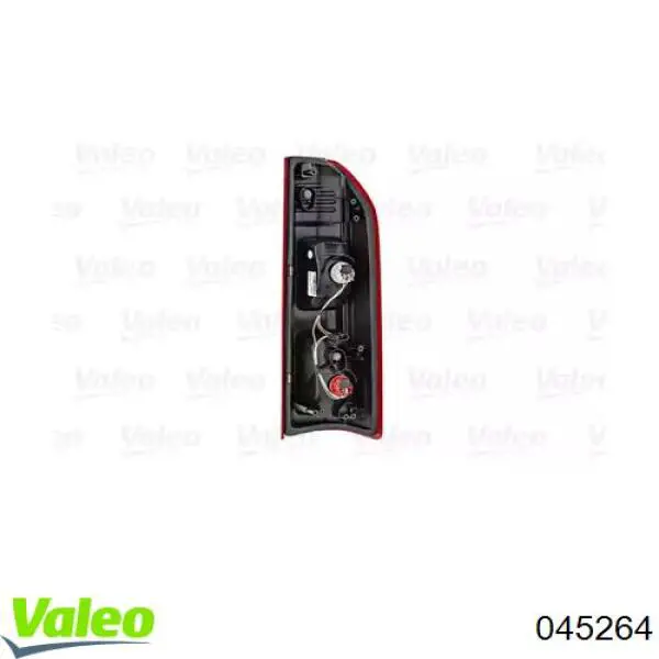 Lampa zespolona tylna lewa górna VALEO 045264 cena, od 77,06 USD