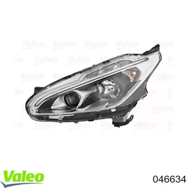 Reflektor lewy VALEO 046634 cena, od 435,86 USD