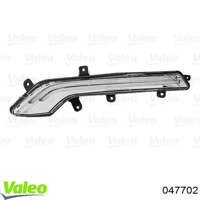 Reflektor do jazdy dziennej lewy 9807242380 Peugeot/Citroen
