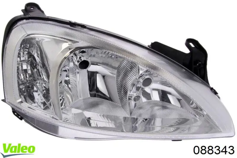 Reflektor prawy 5556103E Polcar
