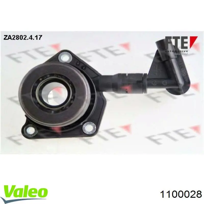 Cylinder roboczy sprzęgła (wysprzęglik) w komplecie z łożyskiem wyciskowym VALEO 1100028 cena, od 97,59 USD