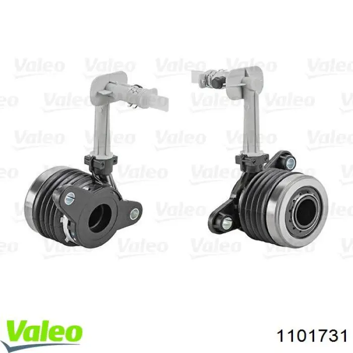 Do koszyka 1101731 VALEO Cylinder roboczy sprzęgła (wysprzęglik) w komplecie z łożyskiem wyciskowym