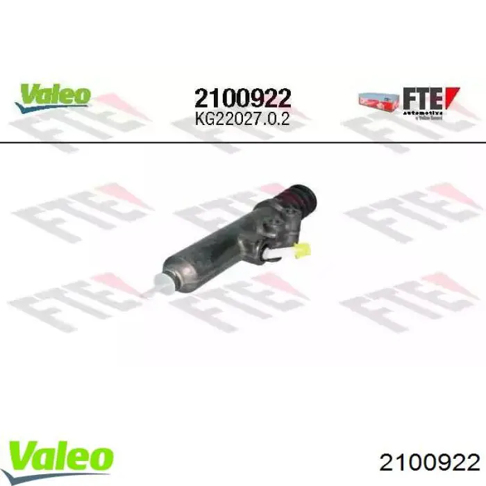 2100922 VALEO Cylinder sprzęgła główny