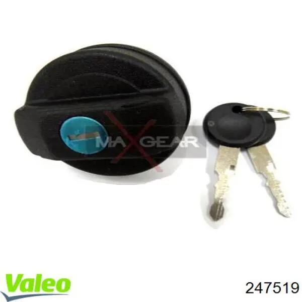 Do koszyka 247519 VALEO Korek wlewu paliwa