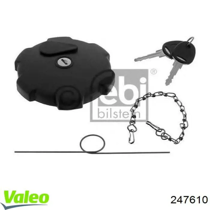 Korek wlewu paliwa VALEO 247610 cena, od 37,34 USD