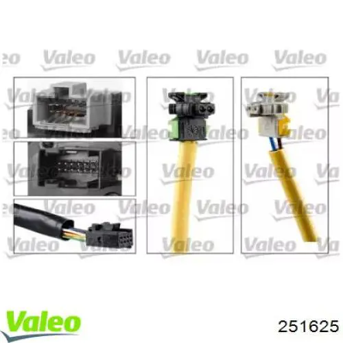 Przełącznik zespolony lewy 735521315 Fiat/Alfa/Lancia