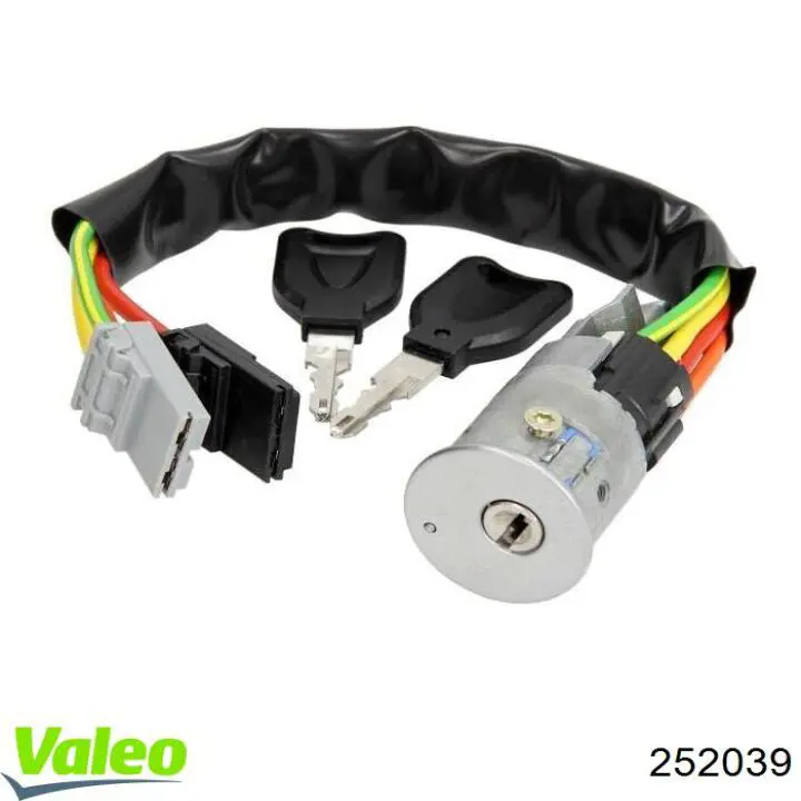 Do koszyka 252039 VALEO Stacyjka zapłonowa