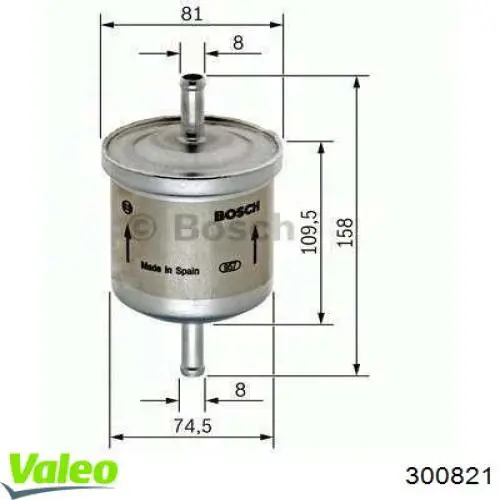 300821 VALEO Szczotka alternatora