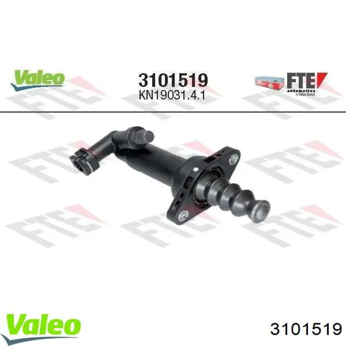 Cylinder roboczy sprzęgła VALEO 3101519 cena, od 38,10 USD
