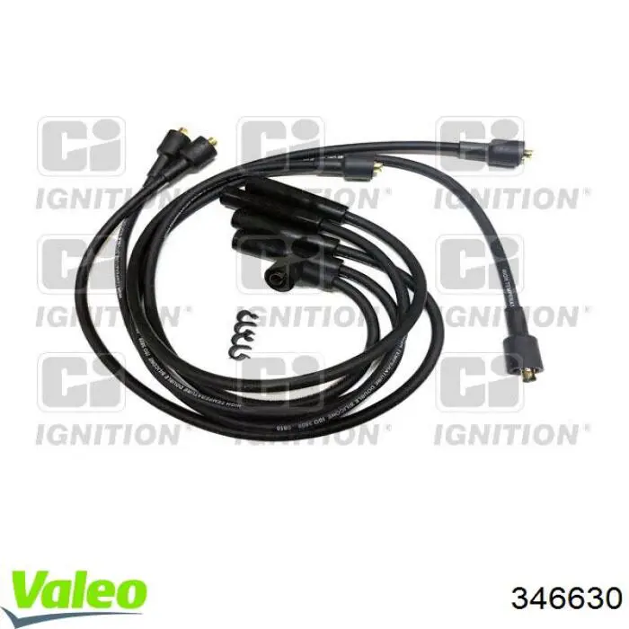 Zestaw przewodów wysokiego napięcia 346630 VALEO