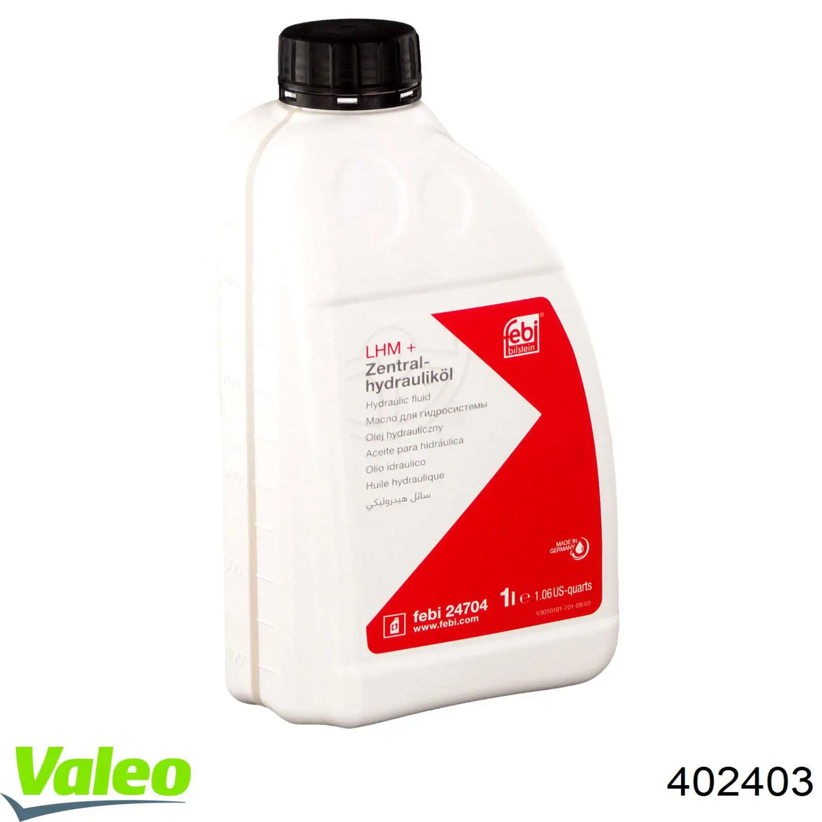 Płyn hamulcowy VALEO 402403 cena, od 12,20 USD