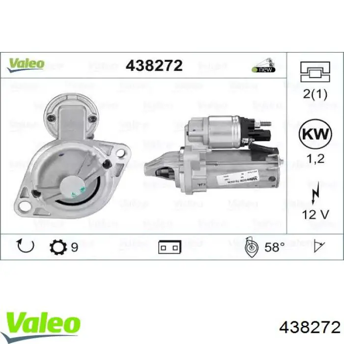 Rozrusznik BMW 12417616502