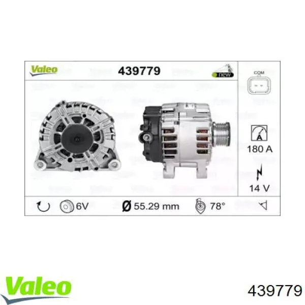 Alternator Peugeot/Citroen 5702J4