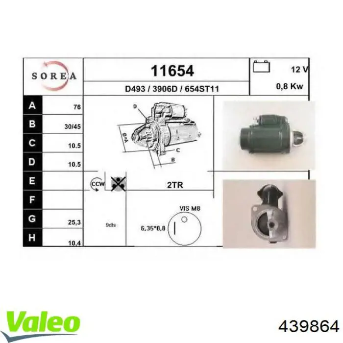 Alternator Peugeot/Citroen 9826549680 cena, od 731,60 USD