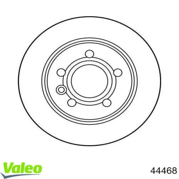 Do koszyka 44468 VALEO Reflektor prawy