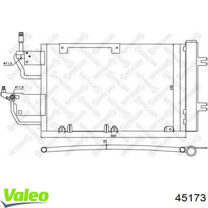 Do koszyka 9815403080 Peugeot/Citroen Reflektor prawy
