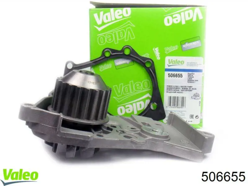 Pompa chłodząca wodna 506655 VALEO