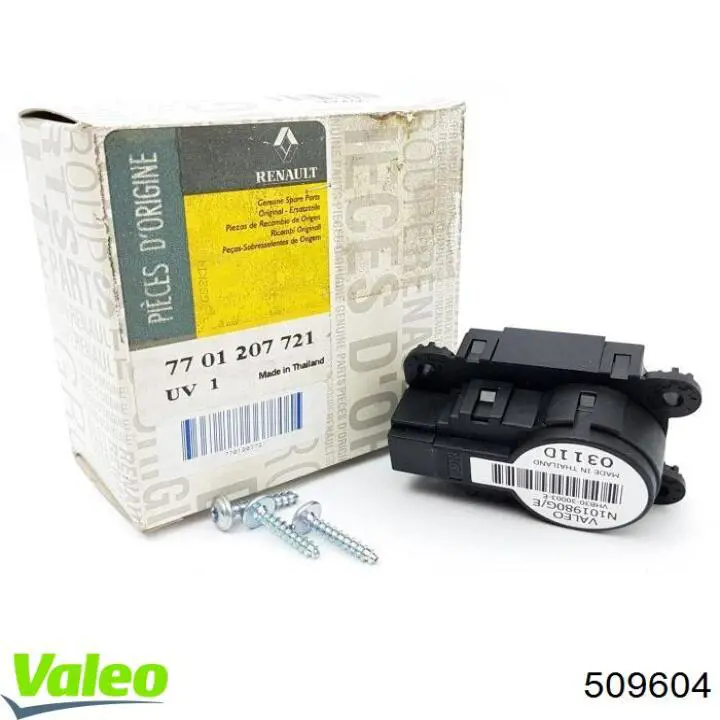 Zawór (aktuator) napędu klapy EGR VALEO 509604 cena, od 53,68 USD